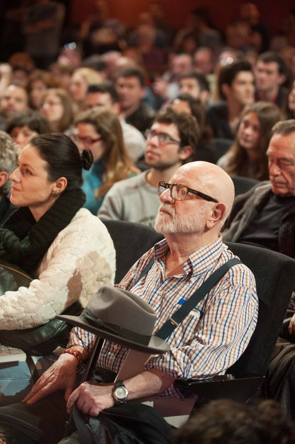 El Teatro Circo, abarrotado para ver a Pablo Iglesias