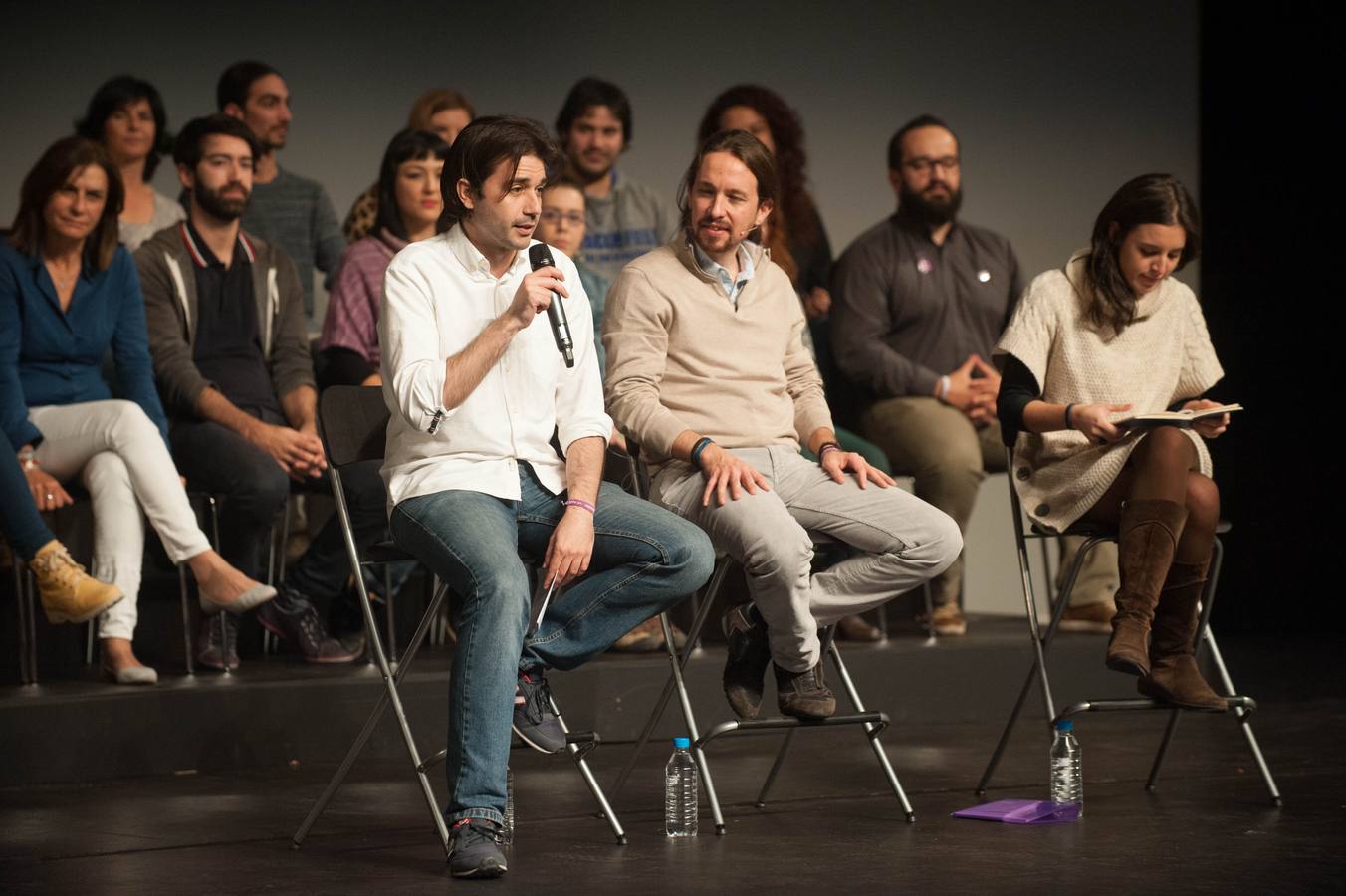 Pablo Iglesias contesta a las preguntas de 50 ciudadanos