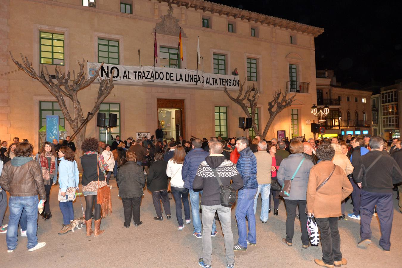 Totana contra la línea de alta tensión