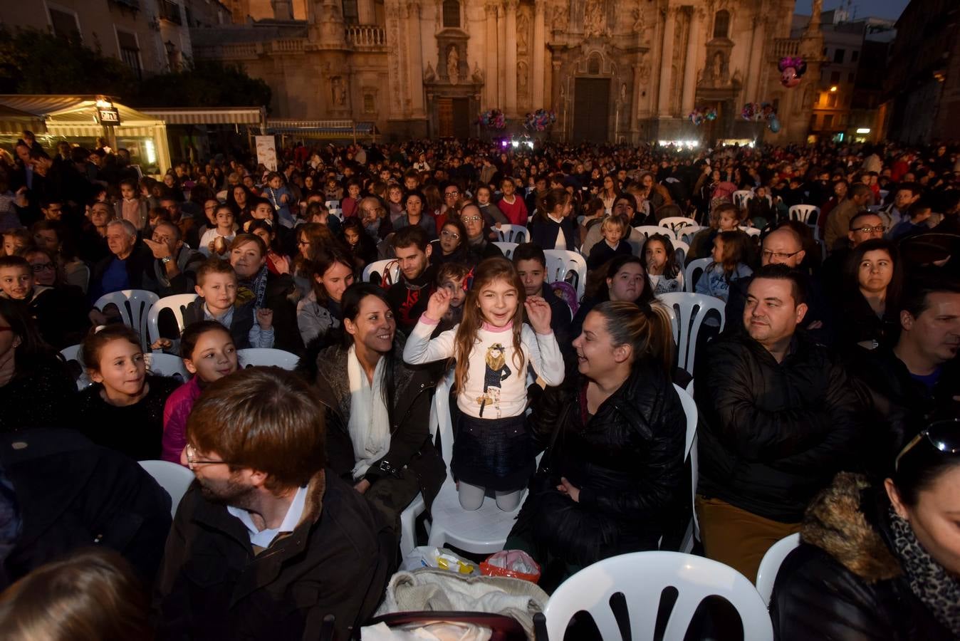 Murcia recibe a Papá Noel