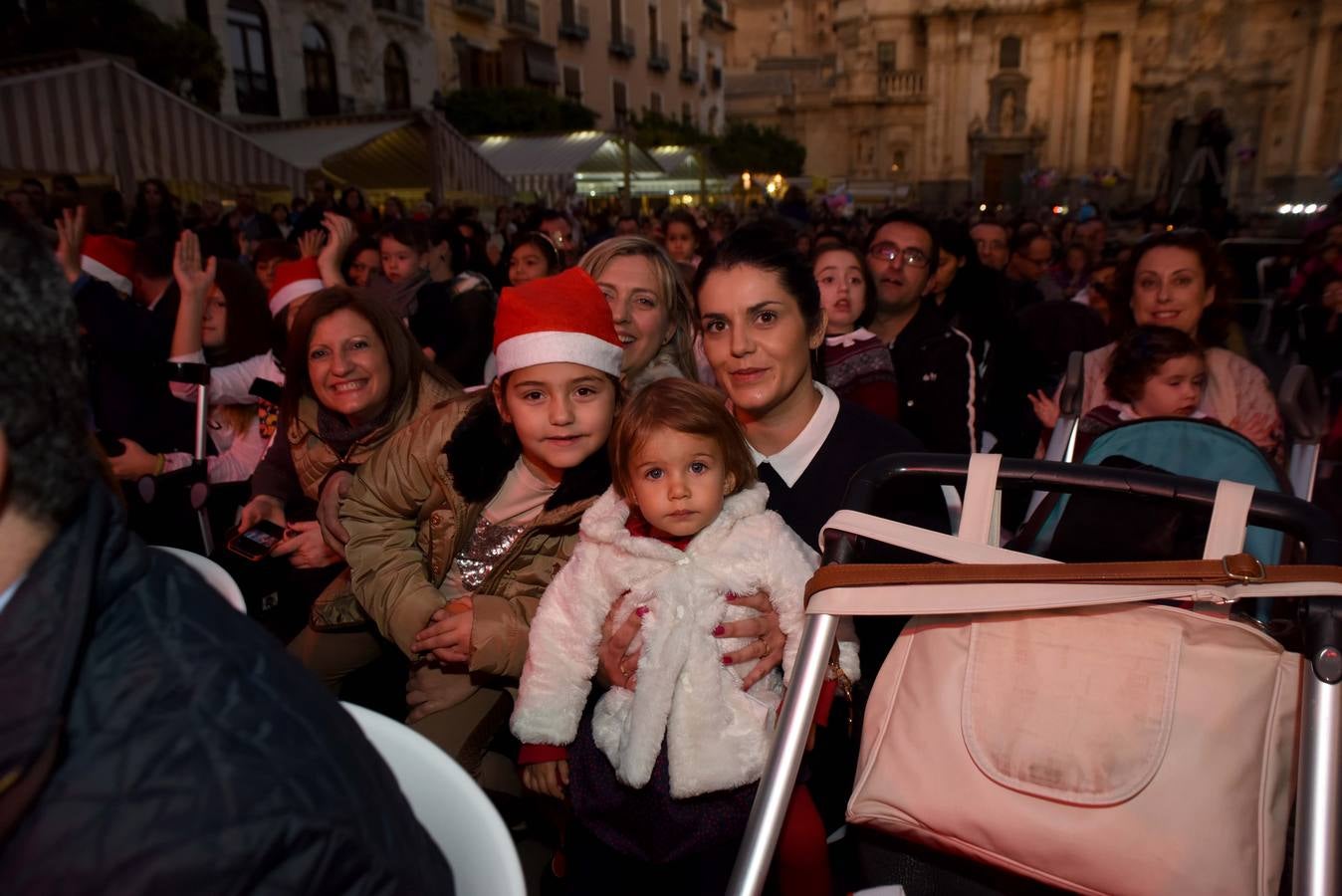 Murcia recibe a Papá Noel