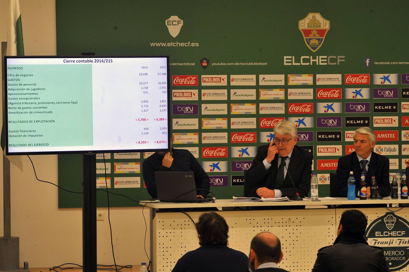 El Elche exige a la LFP una compensación de 61 millones