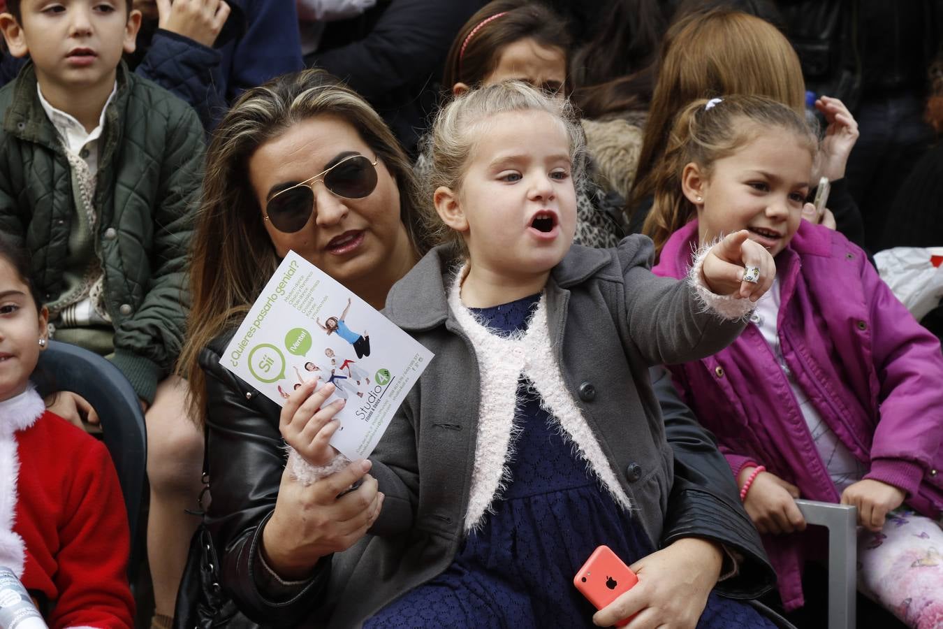 Magia e ilusión en el desfile de Navidad