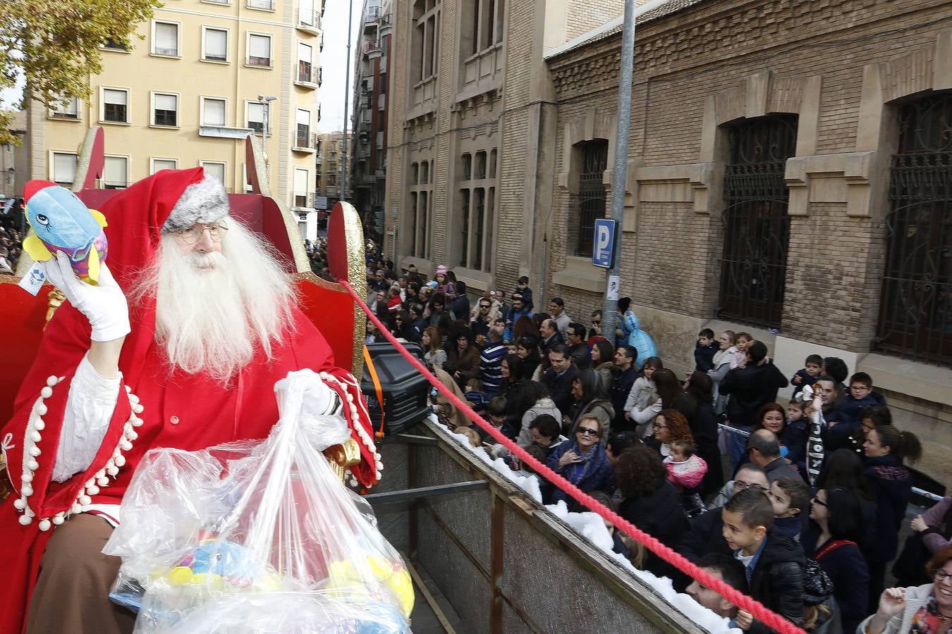 Magia e ilusión en el desfile de Navidad