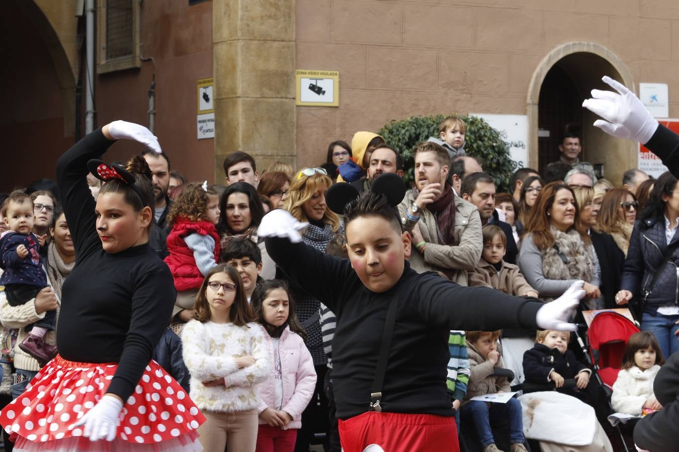 Magia e ilusión en el desfile de Navidad