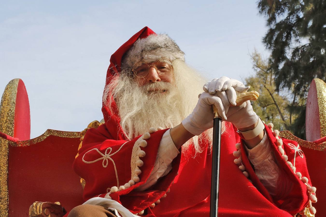 Magia e ilusión en el desfile de Navidad