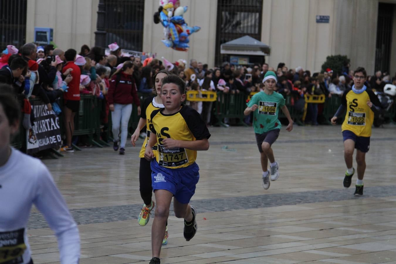 Alevines e infantiles a la carrera en Cartagena