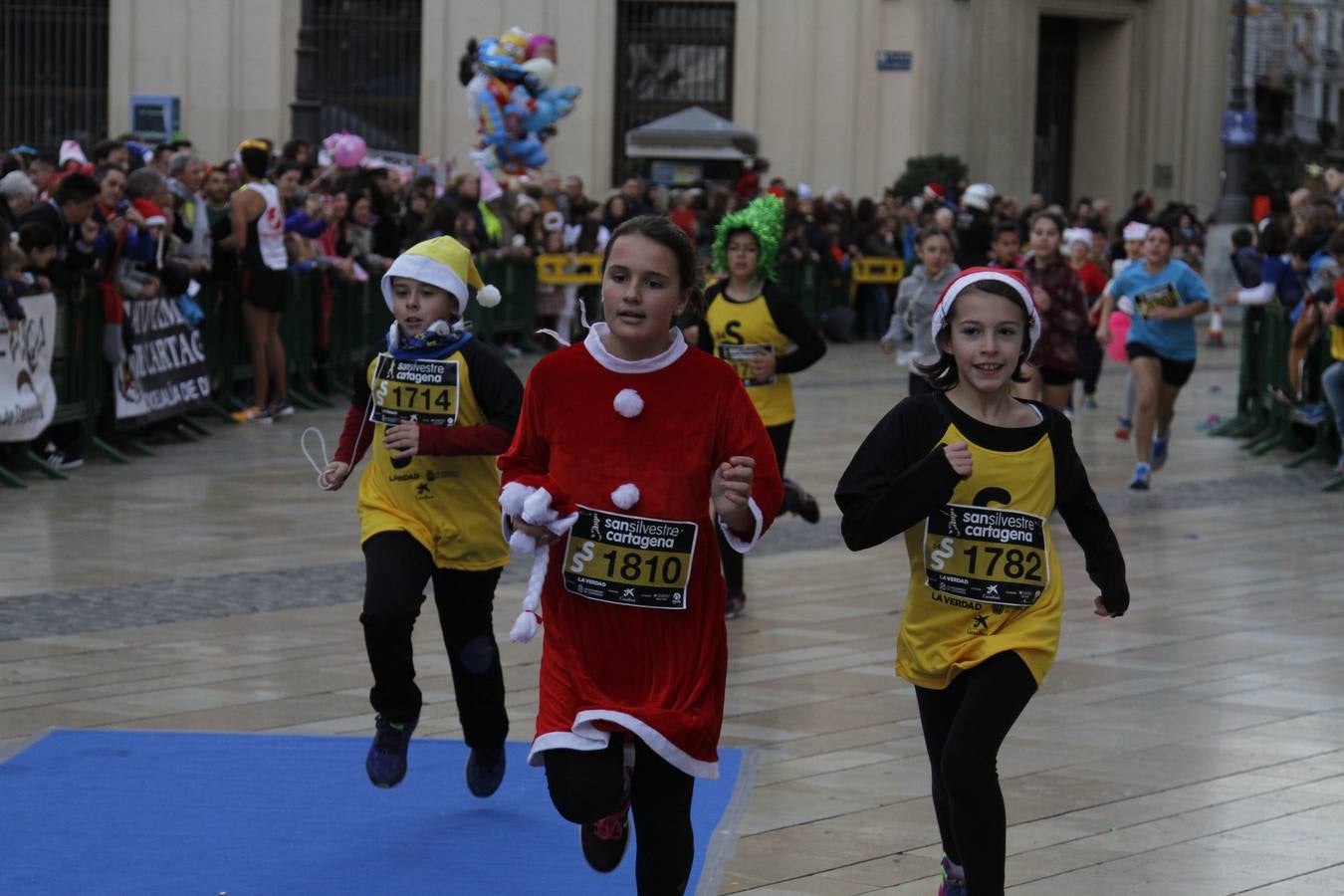 Alevines e infantiles a la carrera en Cartagena