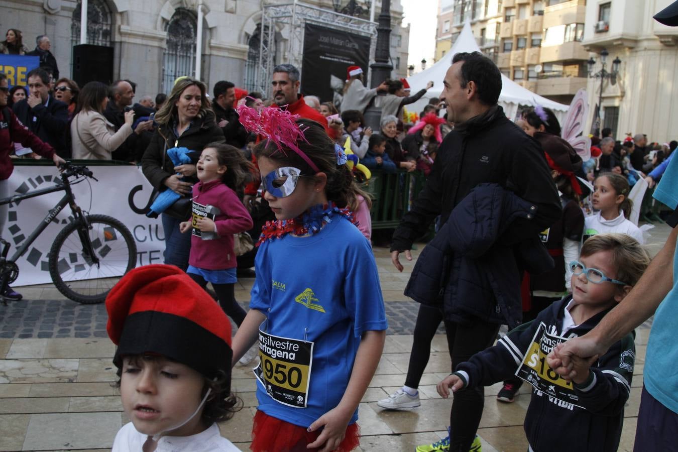 Los más pequeños también cerraron el año al trote