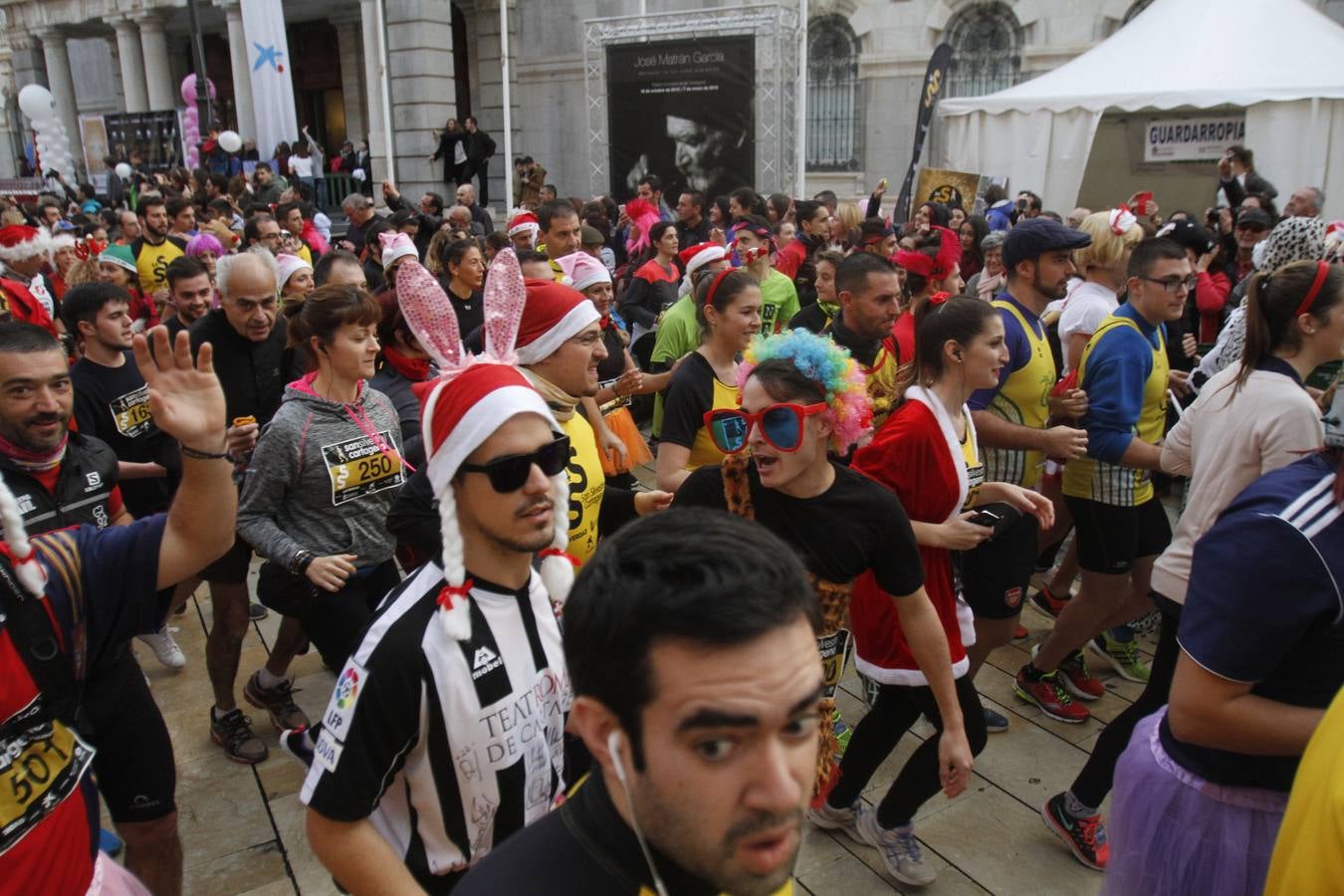 Primeros metros de la San Silvestre de Cartagena 2015