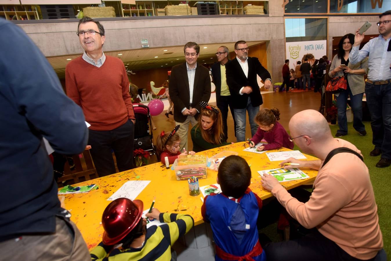 El alcalde visita Family Fest