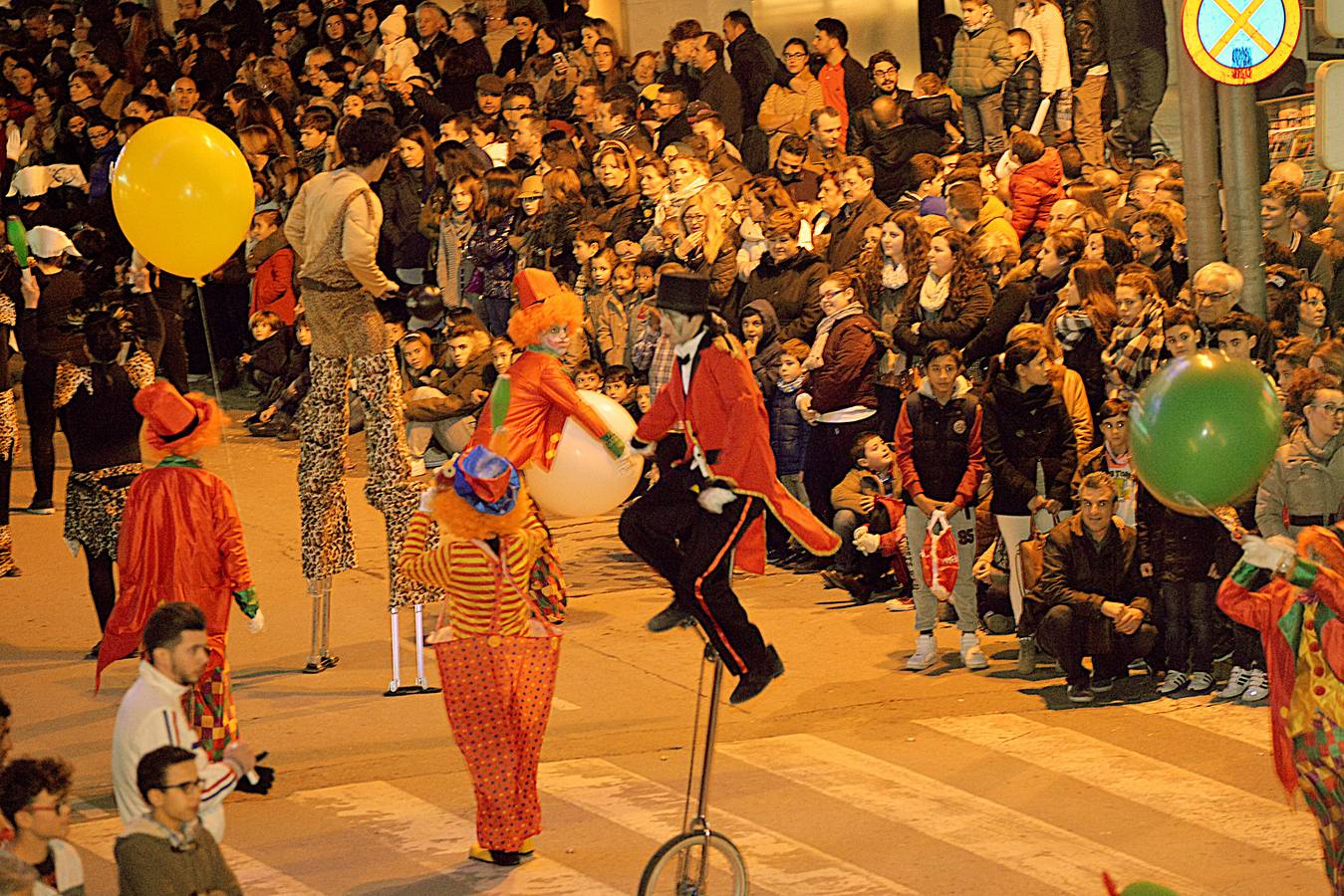 Cabalgata de los Reyes en Lorca 2016