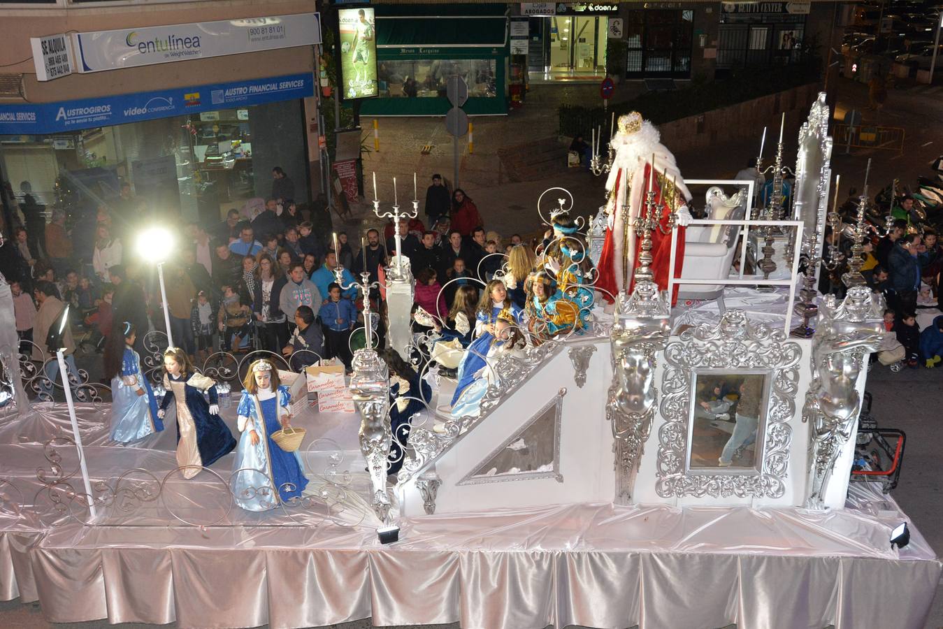 Cabalgata de los Reyes en Lorca 2016