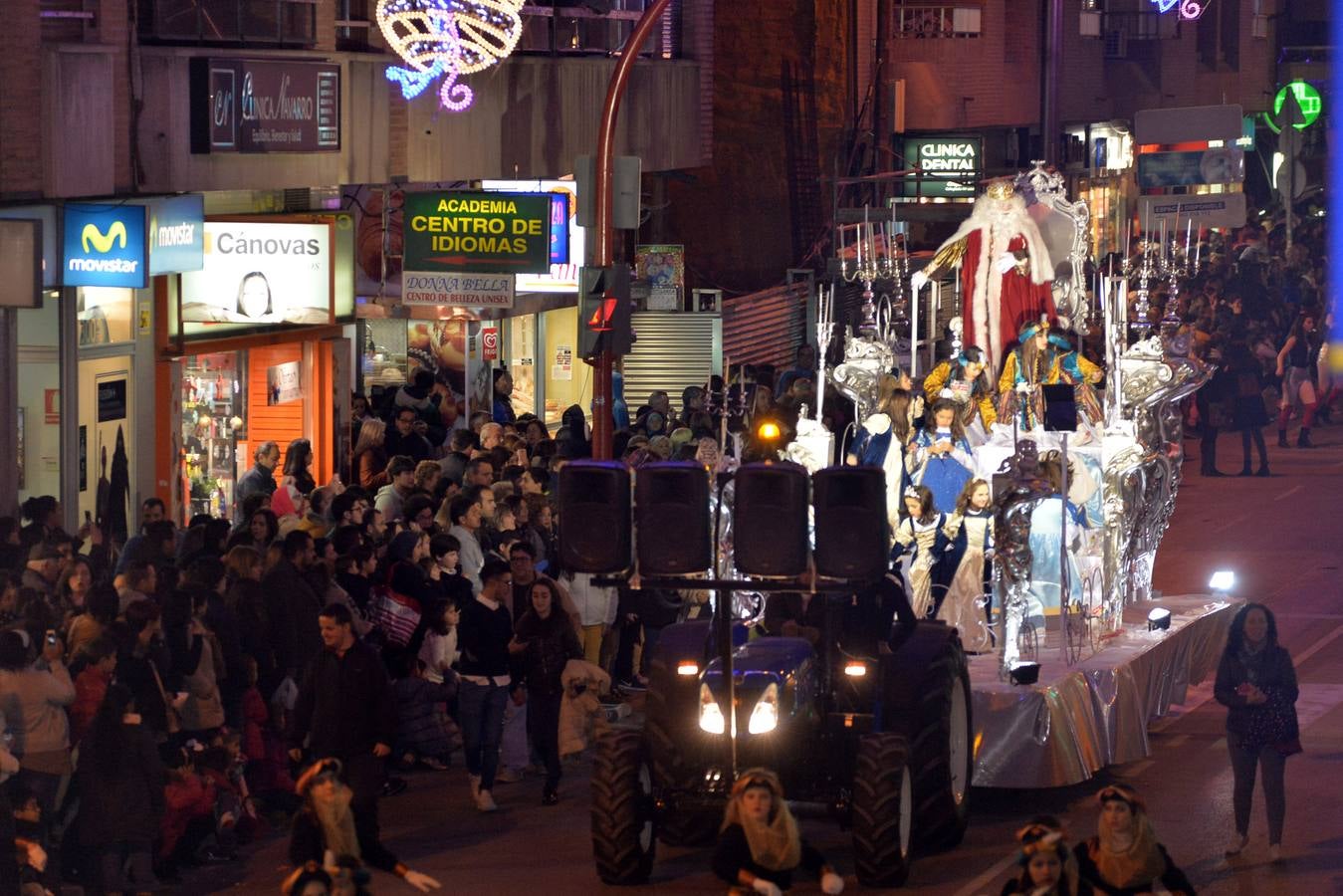 Cabalgata de los Reyes en Lorca 2016