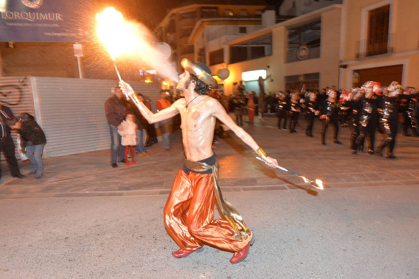 Cabalgata de los Reyes en Lorca 2016