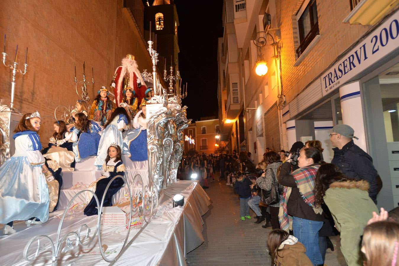 Cabalgata de los Reyes en Lorca 2016