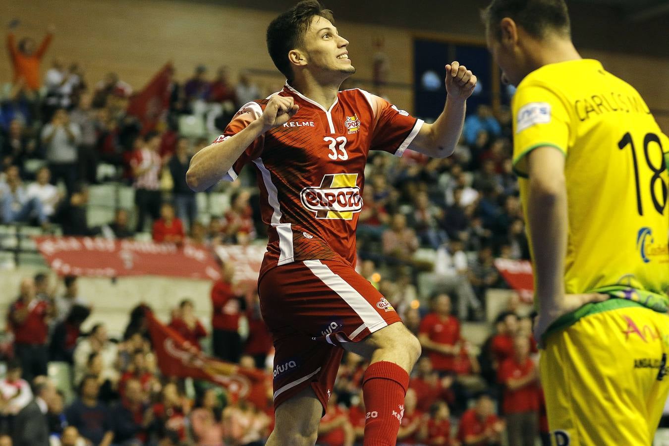 ElPozo se impone al Jaén y se afianza en el tercer puesto (3-1)