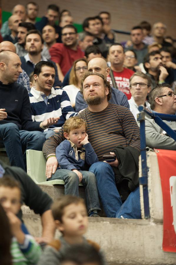 La grada del UCAM Murcia - Montakit