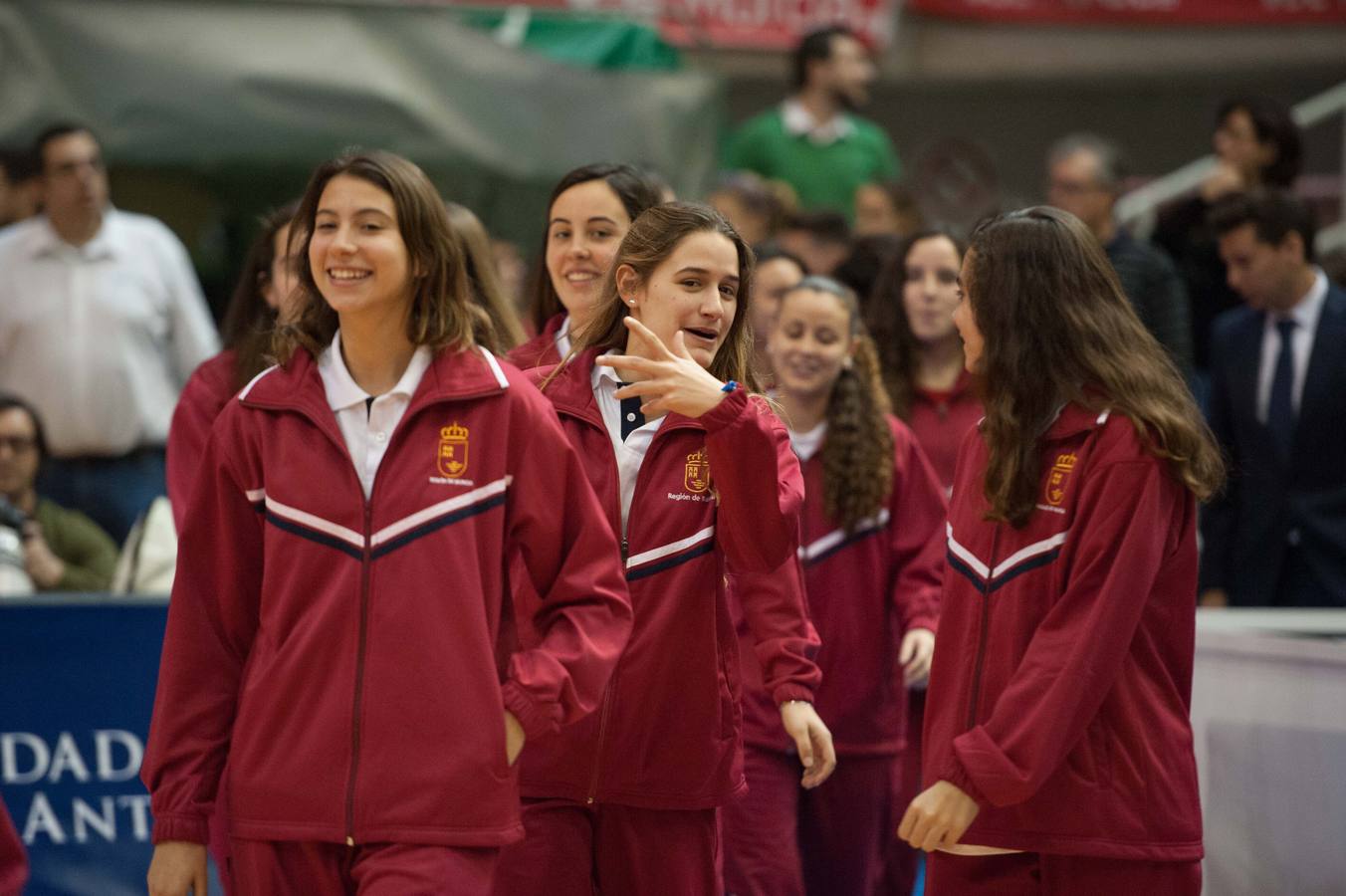 La grada del UCAM Murcia - Montakit