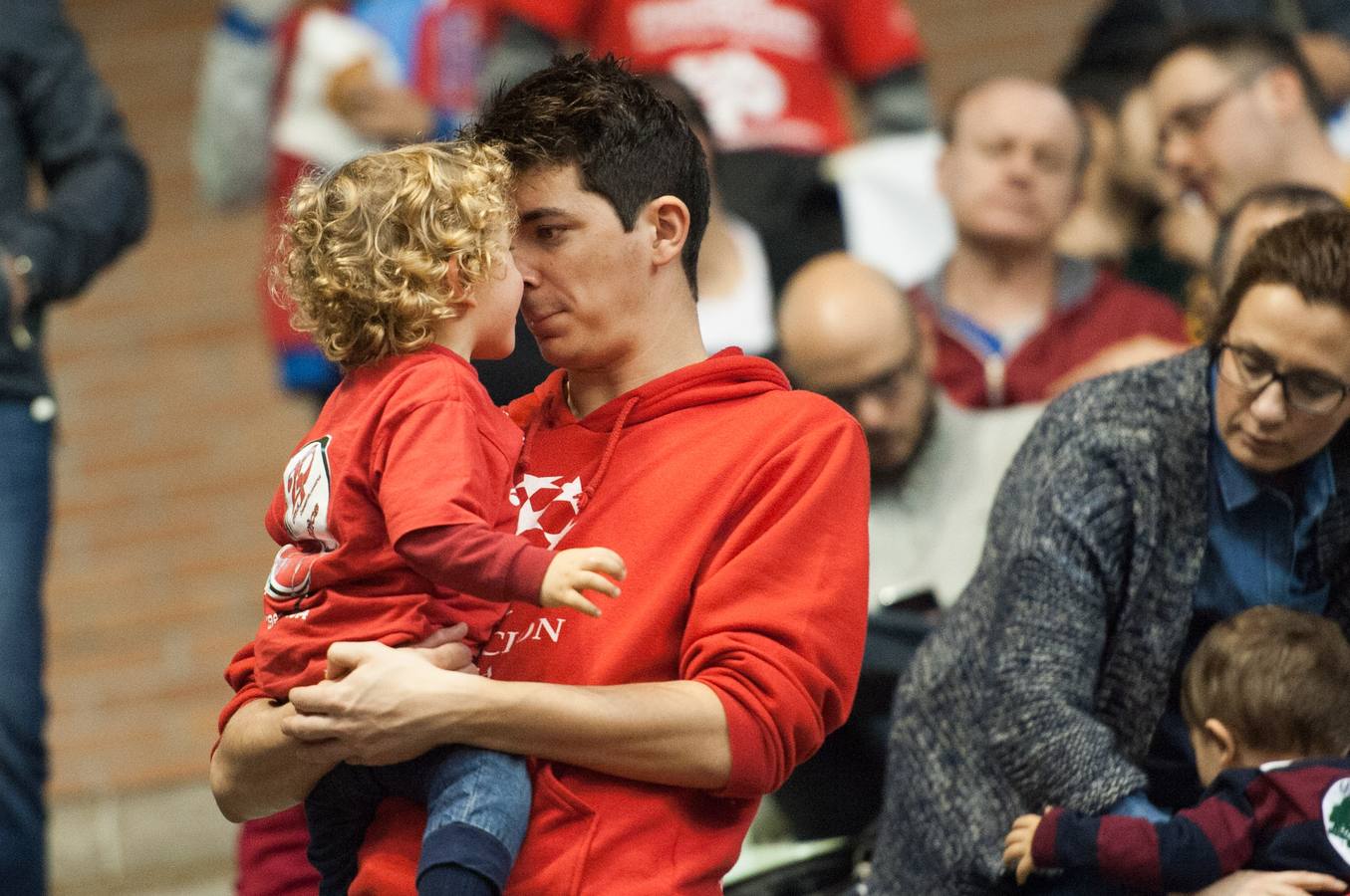 La grada del UCAM Murcia - Montakit