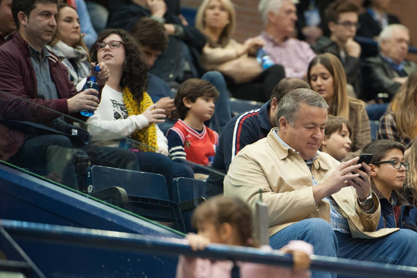 La grada del UCAM Murcia - Montakit