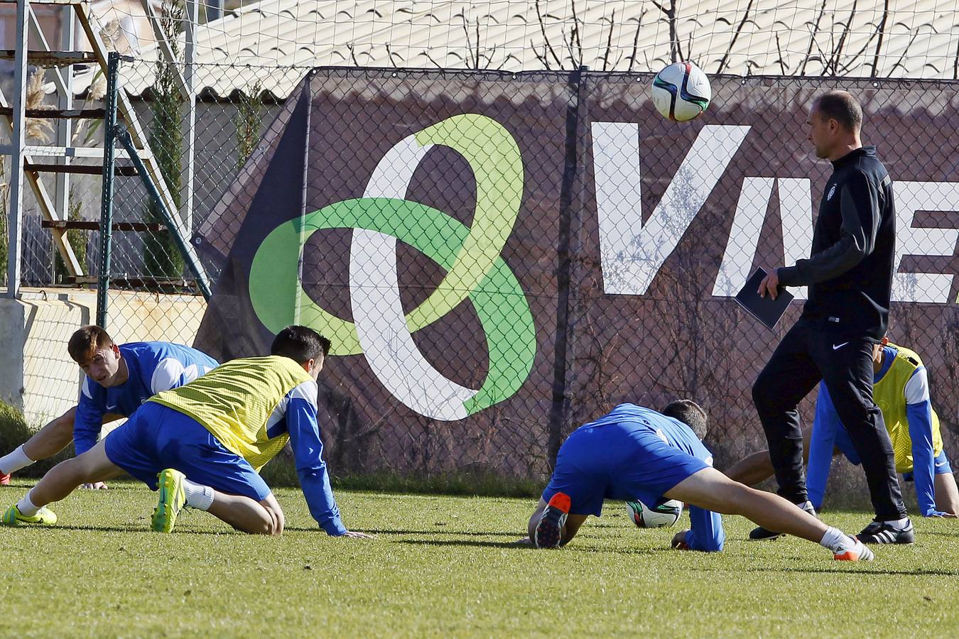 Presentación del nuevo entrenador del Hércules, Vicente Mir