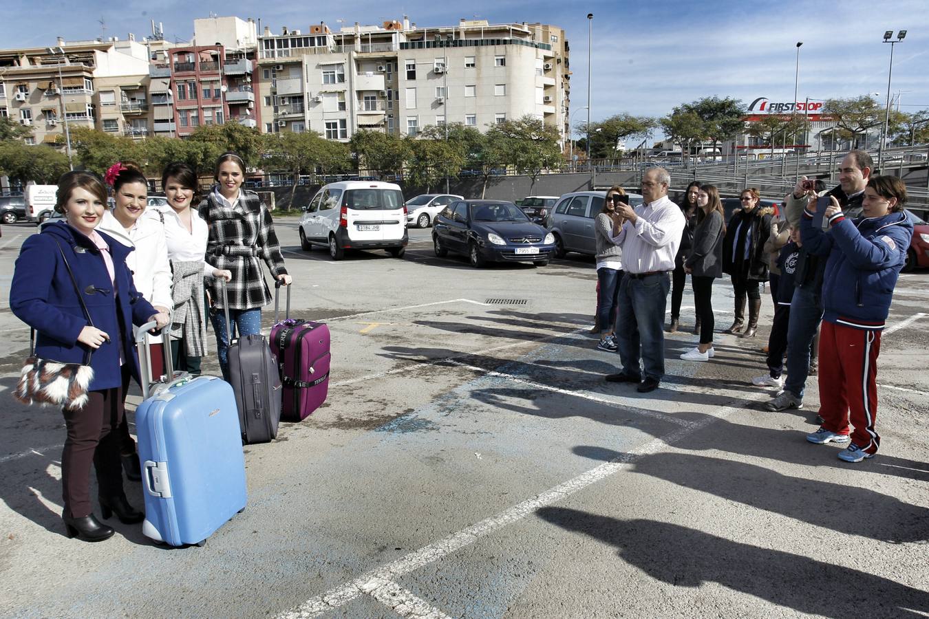 Las candidatas a Bellea del Foc, a conquistar Madrid