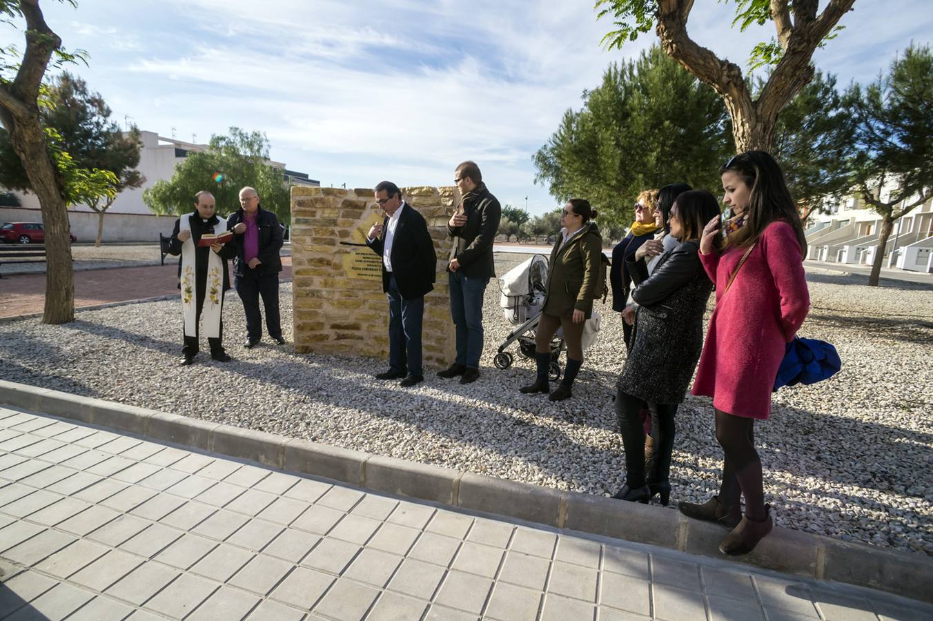 El PP acondiciona una zona verde con pista deportiva en la zona residencial de Redován