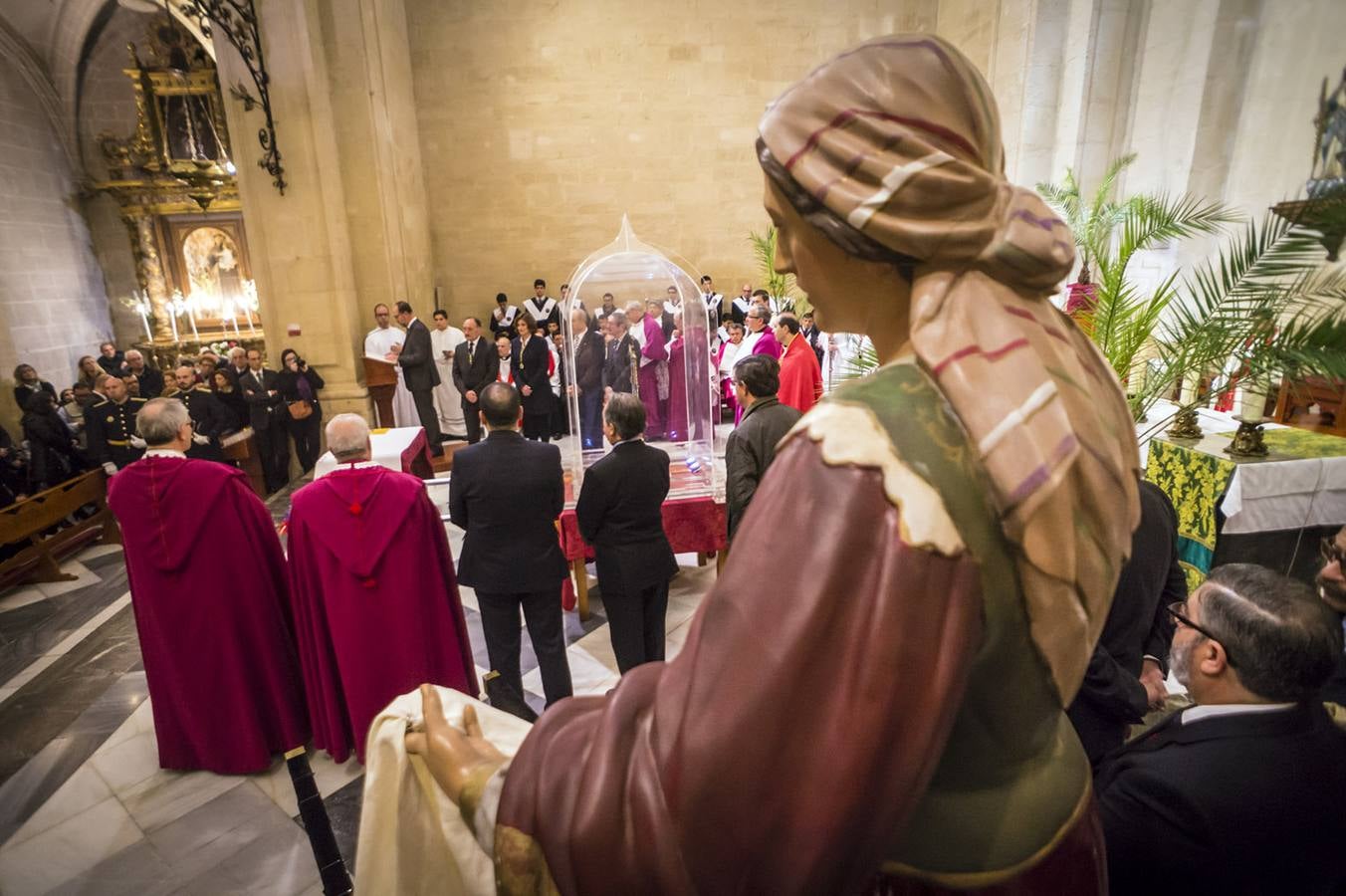 Visita histórica de la Santa Faz a Orihuela