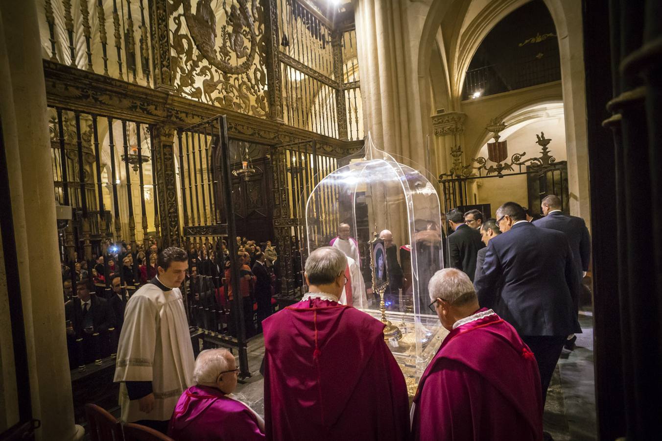 Visita histórica de la Santa Faz a Orihuela