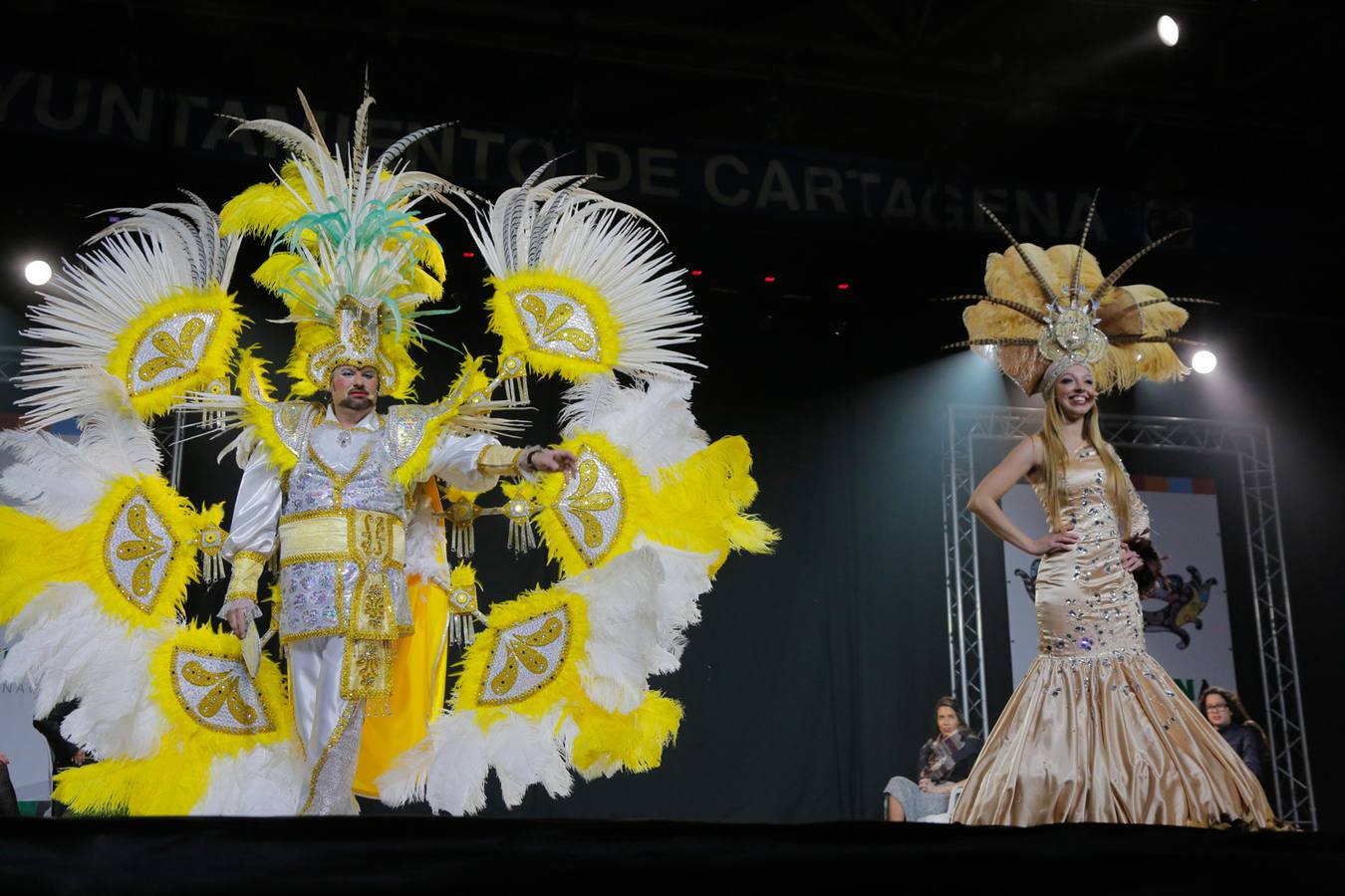 Las imágenes del pregón y la elección de la reina del Carnaval de Cartagena