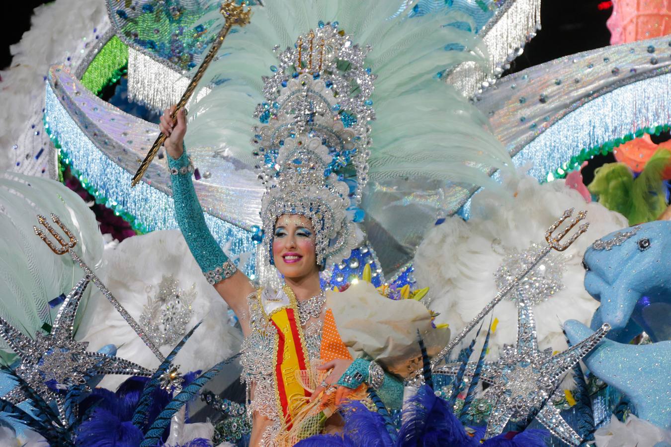 Las imágenes del pregón y la elección de la reina del Carnaval de Cartagena
