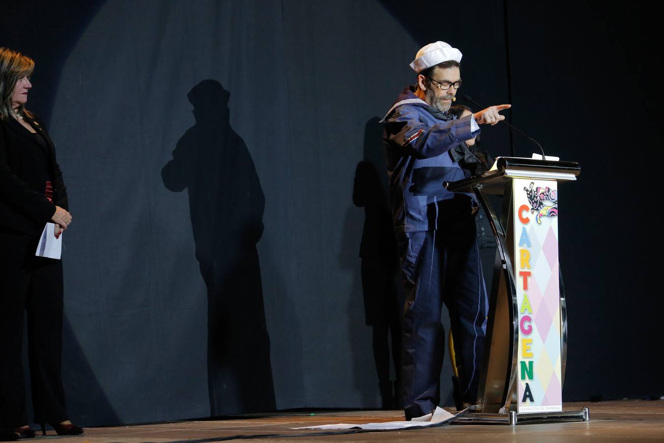 Las imágenes del pregón y la elección de la reina del Carnaval de Cartagena