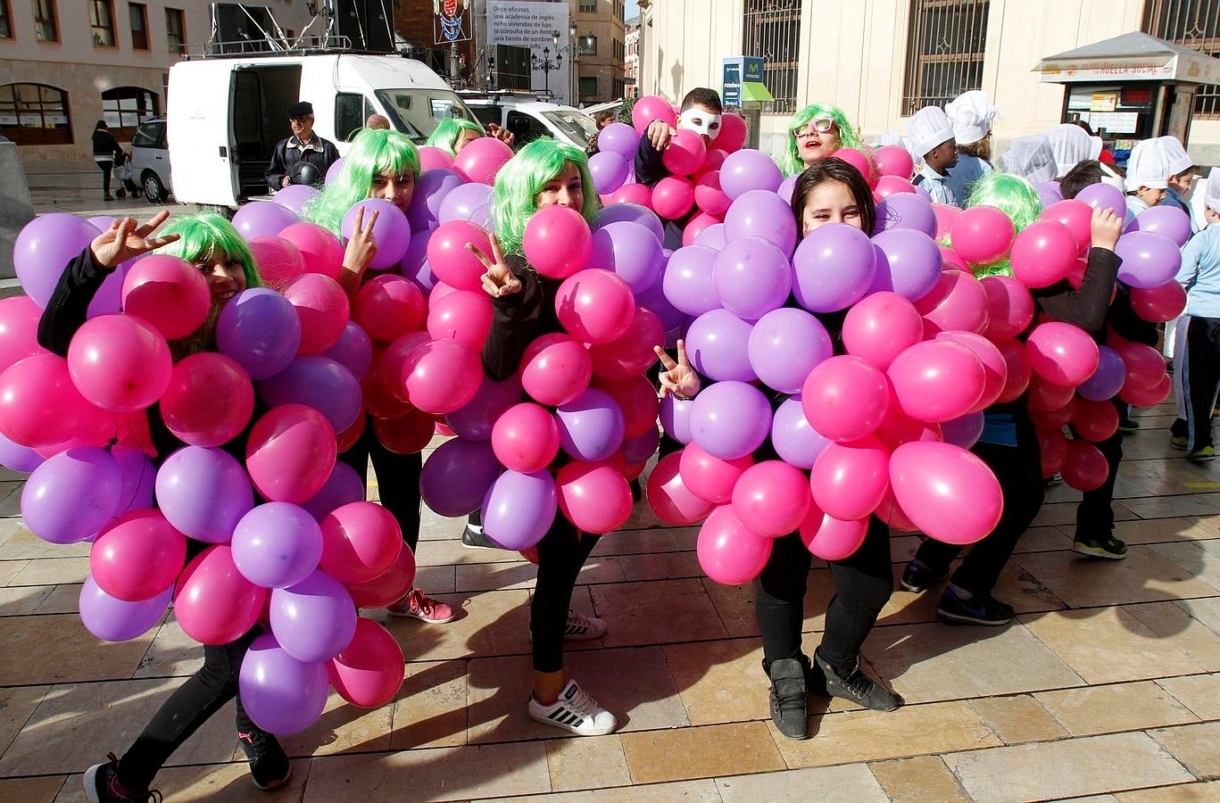 Mucha ilusión en el desfile infantil de Cartagena