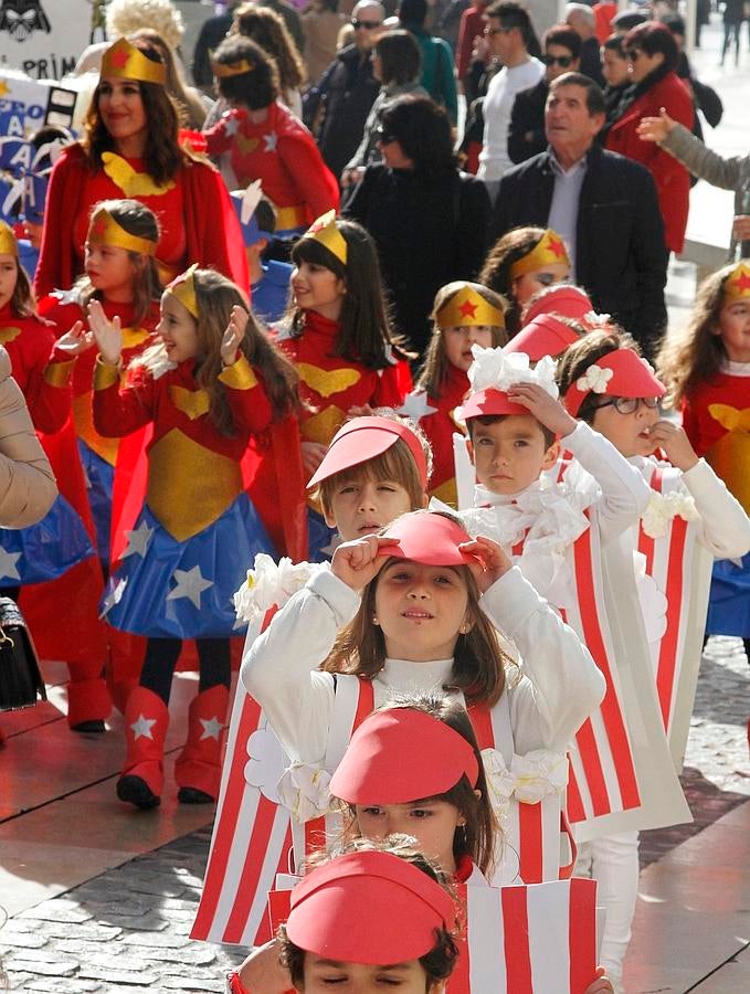 Mucha ilusión en el desfile infantil de Cartagena