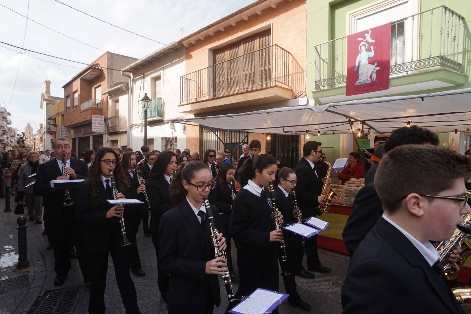 Peregrinación dulce y huertana en Catral