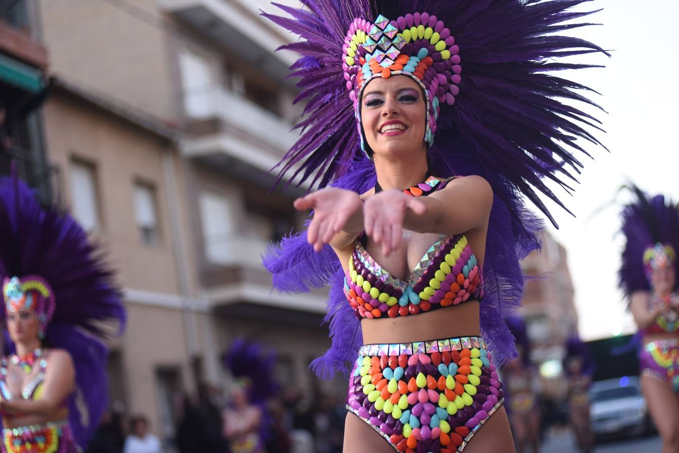 Desenfreno carnavalero en Beniaján