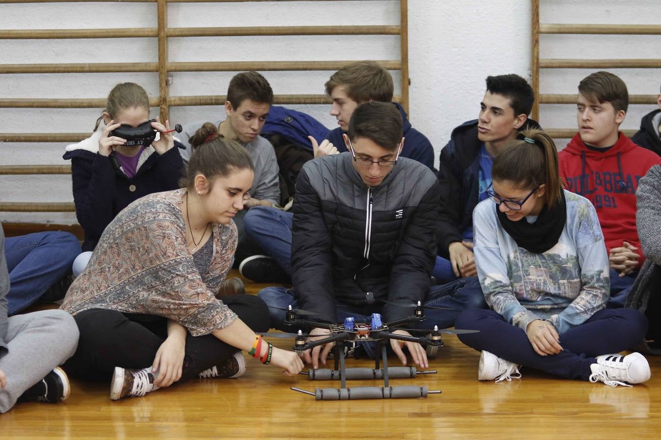 Una semana entre probetas y robots