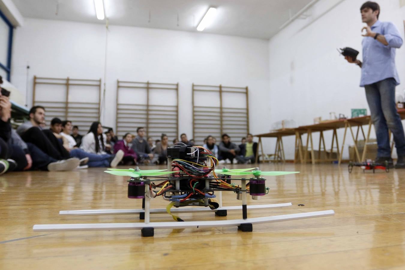 Una semana entre probetas y robots