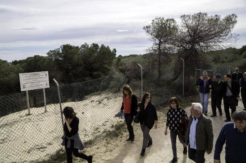 Visita de la directora general de Cultura al Parque Arqueológico de Guardamar