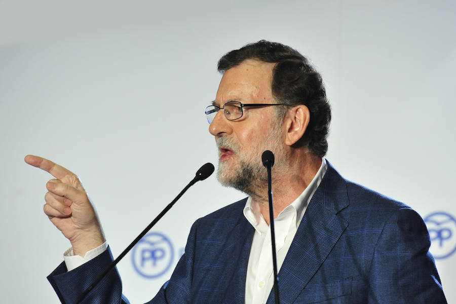 Mariano Rajoy preside la Junta Directiva del PP en la Región