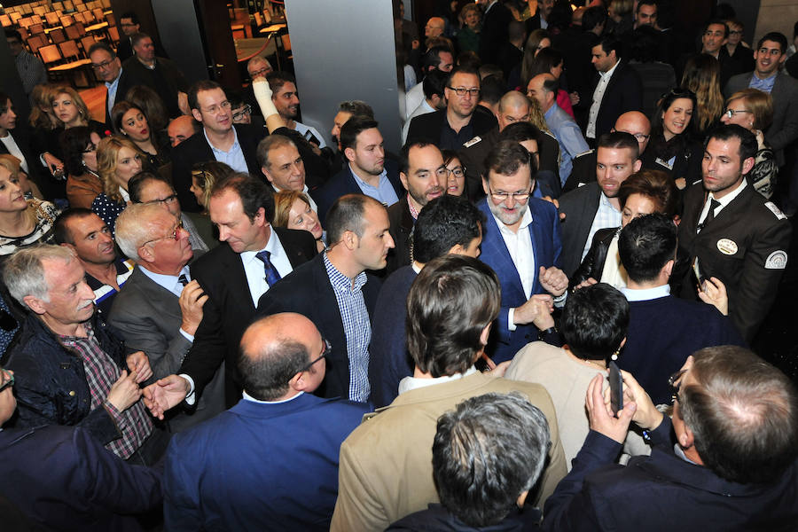 Mariano Rajoy preside la Junta Directiva del PP en la Región