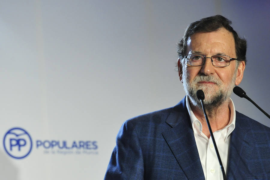 Mariano Rajoy preside la Junta Directiva del PP en la Región