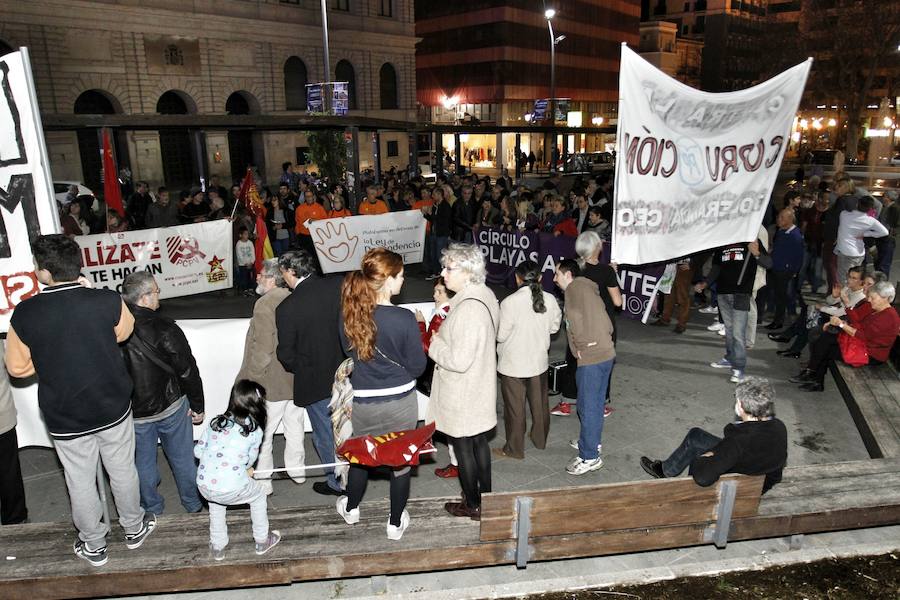 Protestas en la provincia contra la corrupción