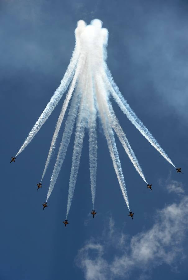 Acrobacias en el cielo