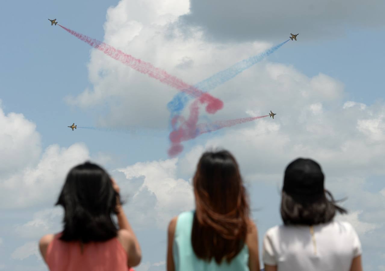 Acrobacias en el cielo