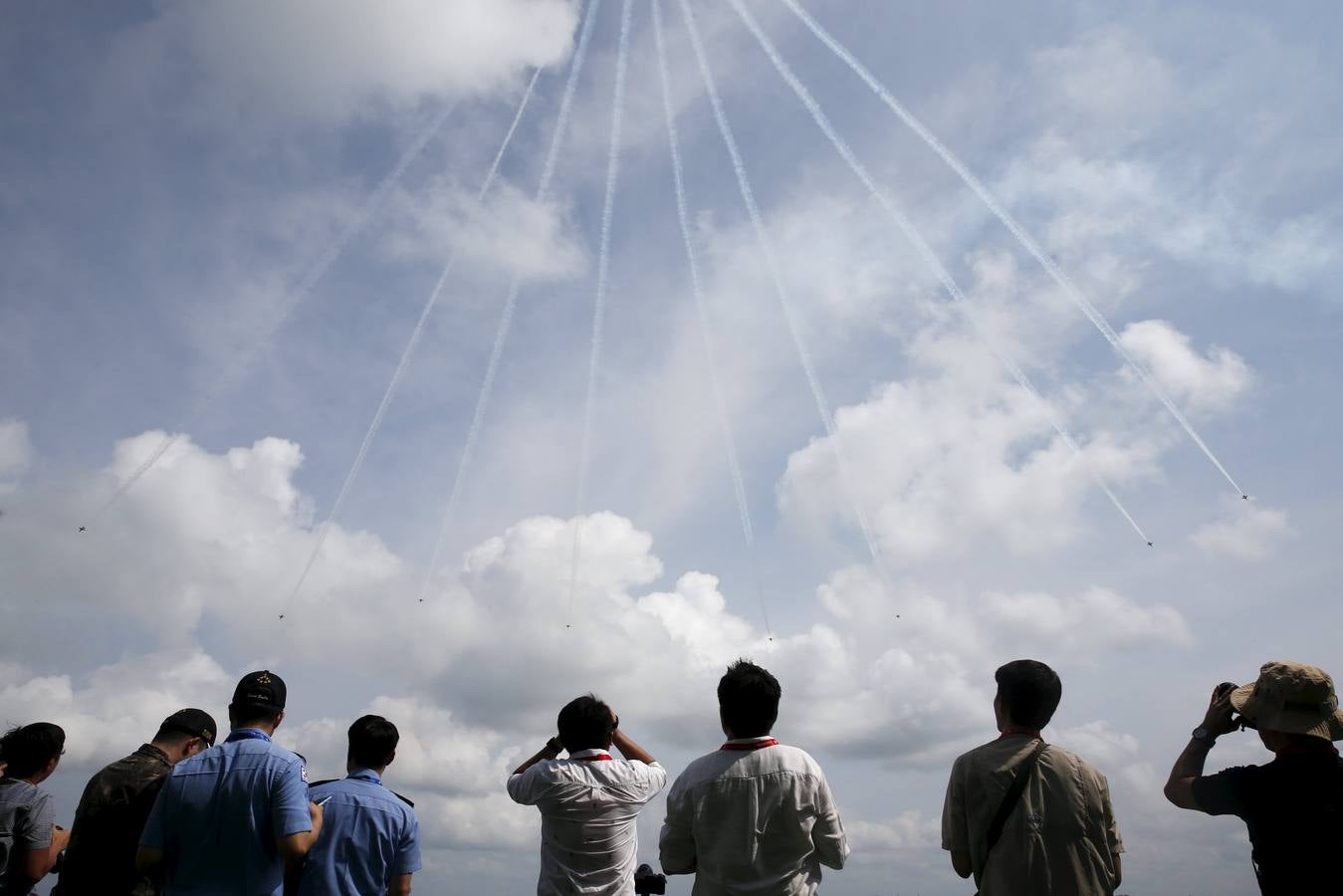 Acrobacias en el cielo