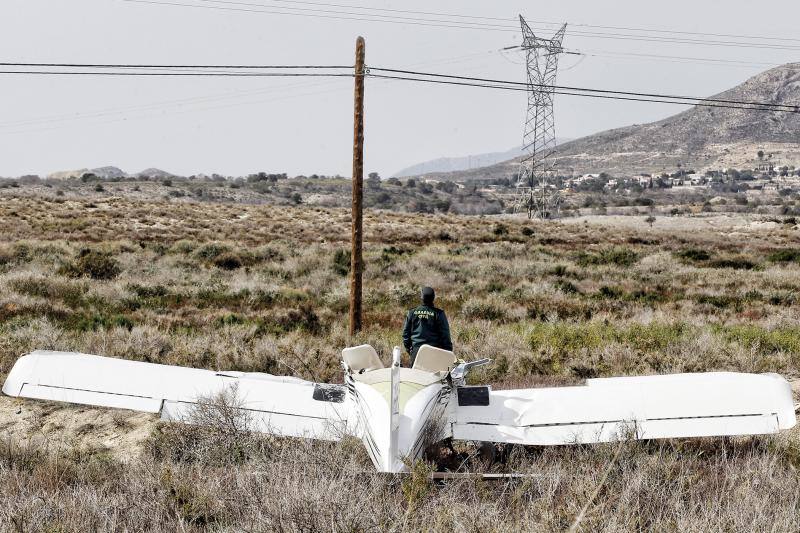 Dos fallecidos tras sufrir un accidente de avioneta en Mutxamel