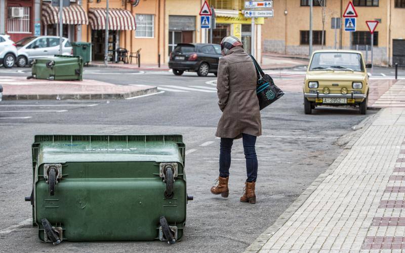 Temporal de frío y viento en la provincia