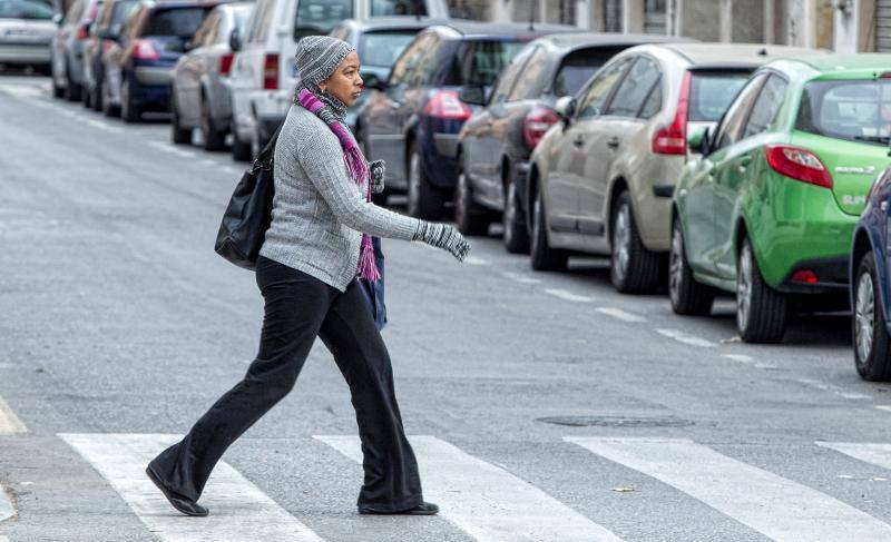 Temporal de frío y viento en la provincia